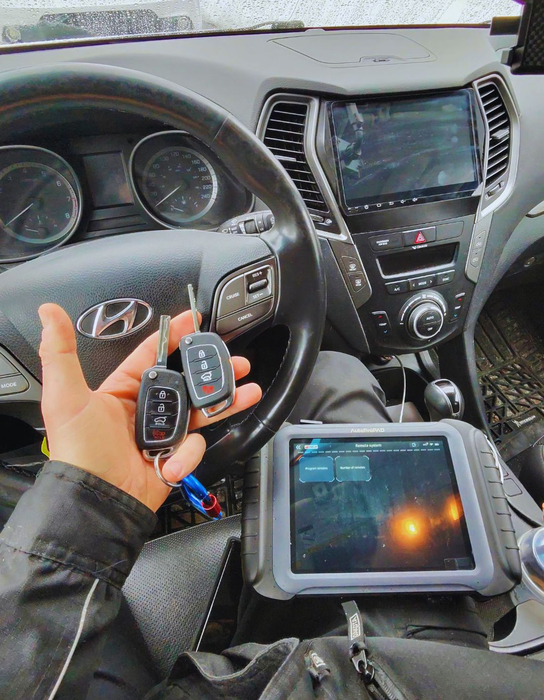 Replacement car key